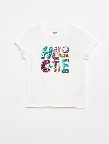 T-shirt met fantasieprint