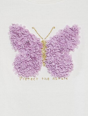 T-shirt met fantasieprint