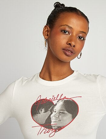 T-shirt met High School Musical-print