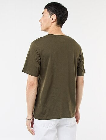 T-shirt met kerstprint