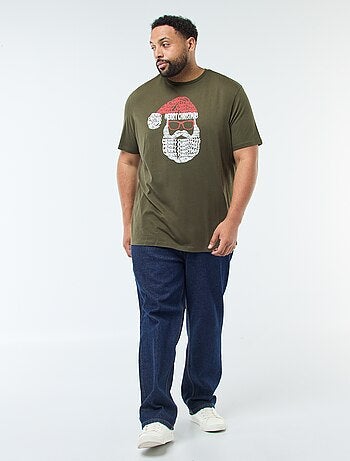 T-shirt met kerstprint 'Produkt'