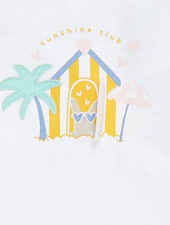 T-shirt met korte mouw en leuk detail