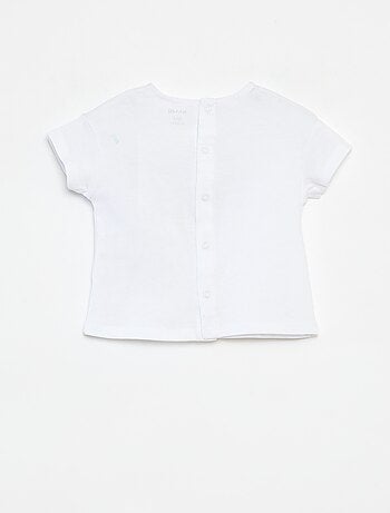 T-shirt met korte mouw en leuk detail