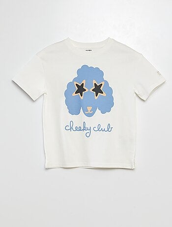 T-shirt met korte mouw en print - Grafik Edition