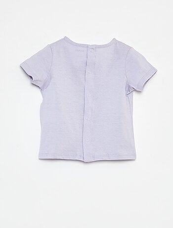 T-shirt met korte mouw en print