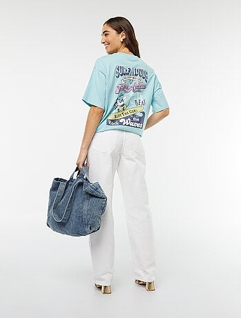 T-shirt met korte mouw en ronde hals 'Disney'