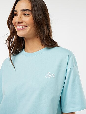 T-shirt met korte mouw en ronde hals 'Disney'