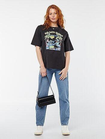 T-shirt met korte mouw en ronde hals 'Disney'