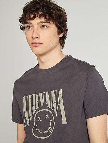 T-shirt met korte mouw 'Nirvana'
