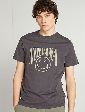 T-shirt met korte mouw 'Nirvana'
