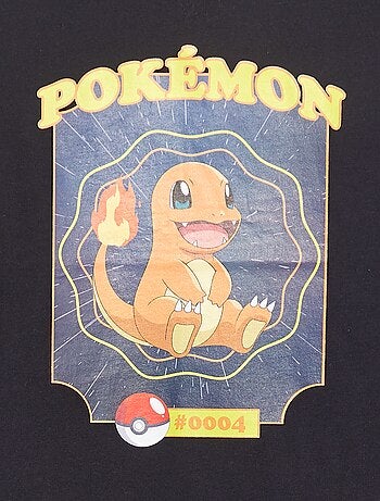 T-shirt met korte mouwen 'Charmander'