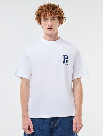 T-shirt met korte mouwen en print voor/achter 'Pikachu' 'Pokémon'