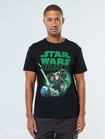 T-shirt met korte mouwen en 'Star Wars'-print