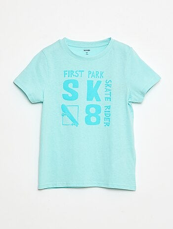 T-shirt met korte mouwen met print