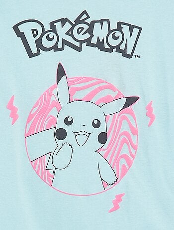 T-shirt met korte mouwen 'Pokémon' 'Pikachu'