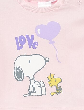 T-shirt met korte mouwen 'Snoopy'