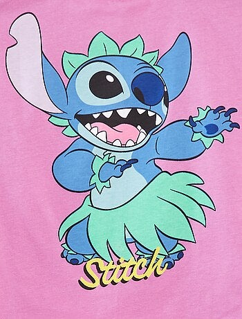 T-shirt met korte mouwen 'Stitch'