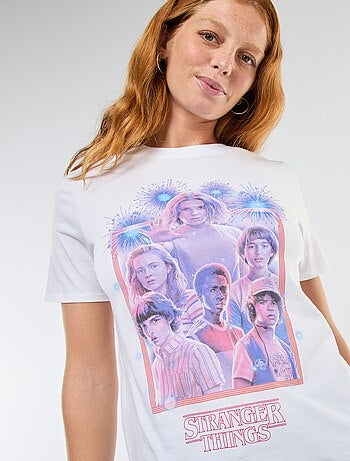 T-shirt met korte mouwen 'Stranger Things'