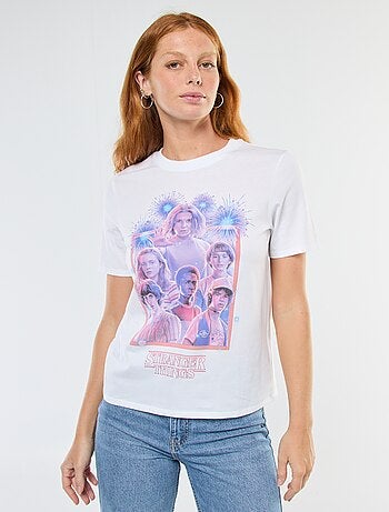T-shirt met korte mouwen 'Stranger Things'