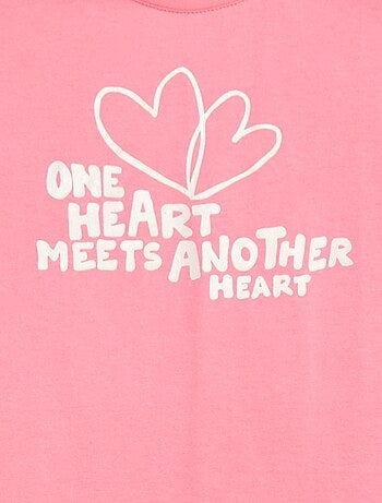 T-shirt met lange mouwen en print