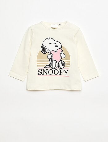 T-shirt met lange mouwen 'Snoopy'