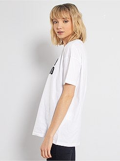 T-shirt met 'Marvel'-opschrift - Kiabi