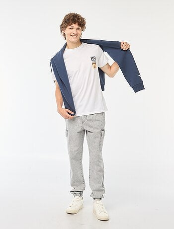 T-shirt met 'Minecraft'-print
