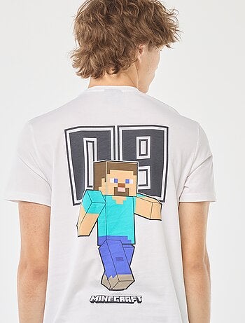 T-shirt met 'Minecraft'-print