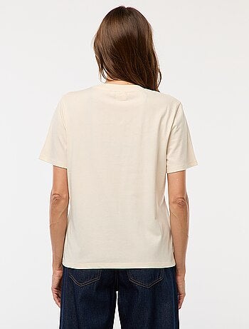 T-shirt met 'Nirvana'-print