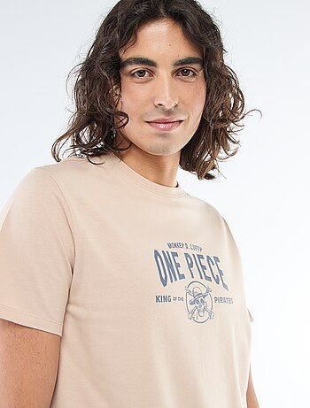 T-shirt met 'One Piece'-print