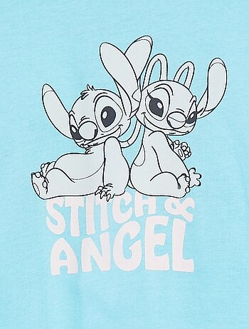 Wijd T-shirt met Marie-print