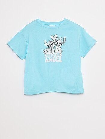 Wijd T-shirt met Marie-print