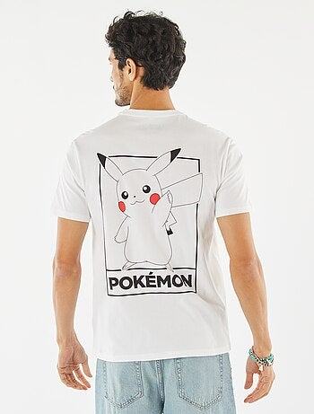 T-shirt met 'Pikachu'-print