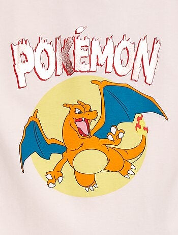 T-shirt met 'Pokémon'-print