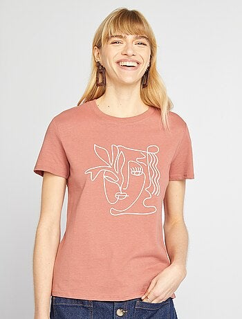 T-shirt met print