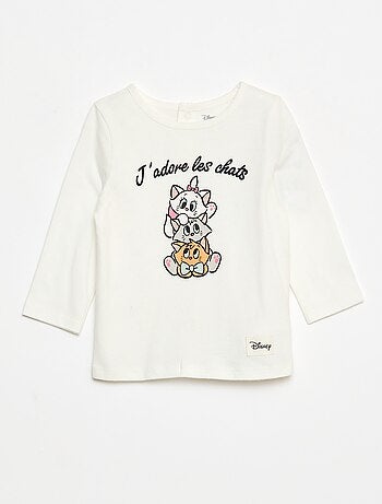 T-shirt met print 'De Aristokatten' 'Disney'