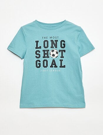 T-shirt met print en korte mouwen