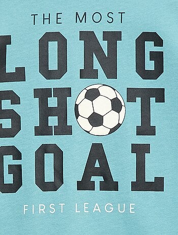 T-shirt met print en korte mouwen