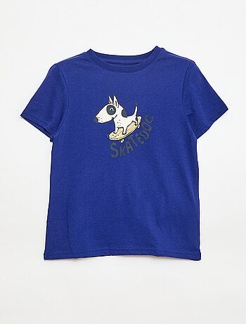 T-shirt met print en korte mouwen