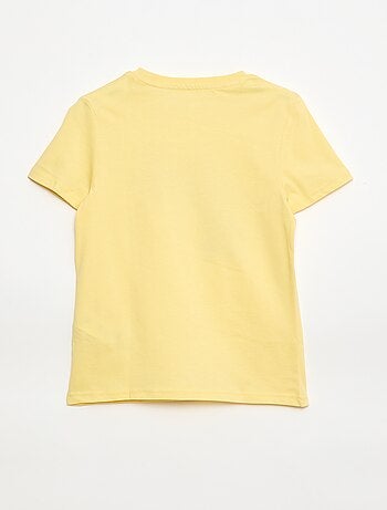 T-shirt met print en korte mouwen