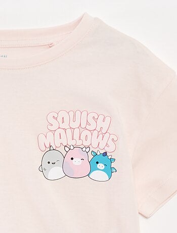 T-shirt met print en korte mouwen