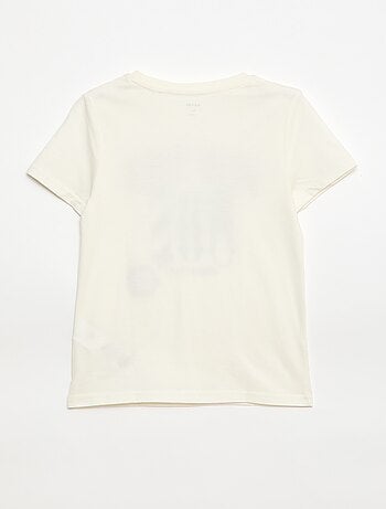 T-shirt met print en korte mouwen