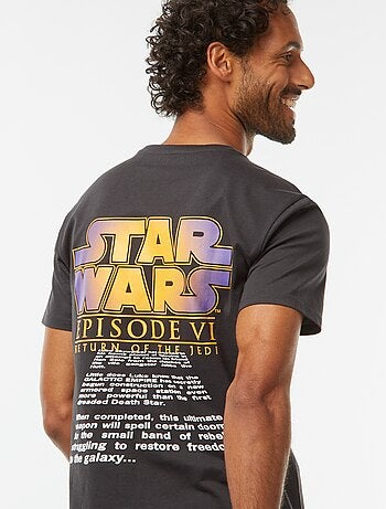 T-shirt met 'Star Wars'-print