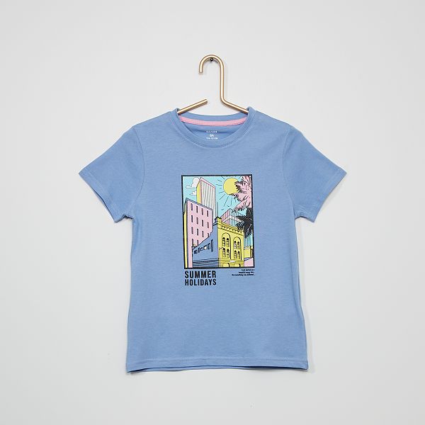 C\u0026S top panterprint blauw -