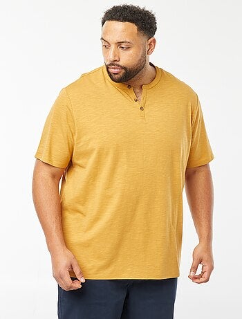 T-shirt met tuniekhals