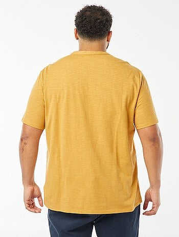 T-shirt met tuniekhals