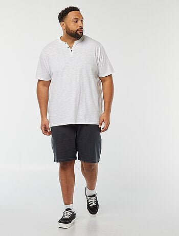T-shirt met tuniekhals