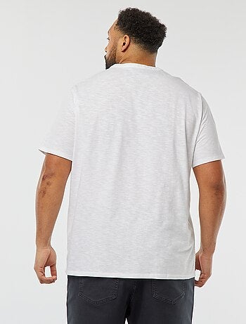 T-shirt met tuniekhals