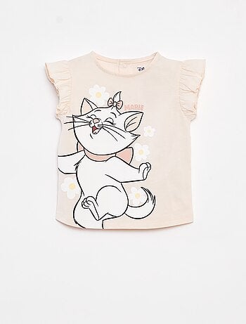 T-shirt met volantmouwen 'Disney'