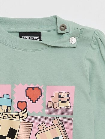 T-shirt 'Minecraft' met lange mouwen - So Easy
